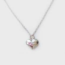 Zilveren Love ketting